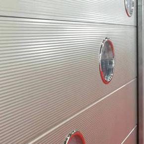 Garage Door - Fine Rib
